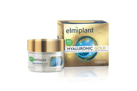 Crema de zi antirid  SPF 10 Hyaluronic Gold, 50 ml, Elmiplant