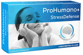 StressDefense, 30 capsule, Pro Humano+