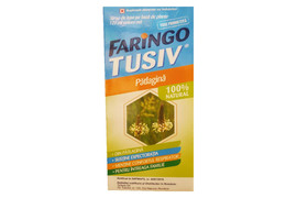 Sirop de tuse cu patlagina Faringo Tusiv, 120 ml, Terapia 