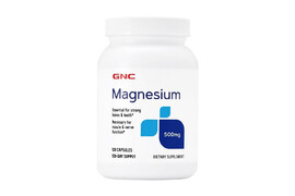 Magneziu 500 mg, 120 capsule, GNC