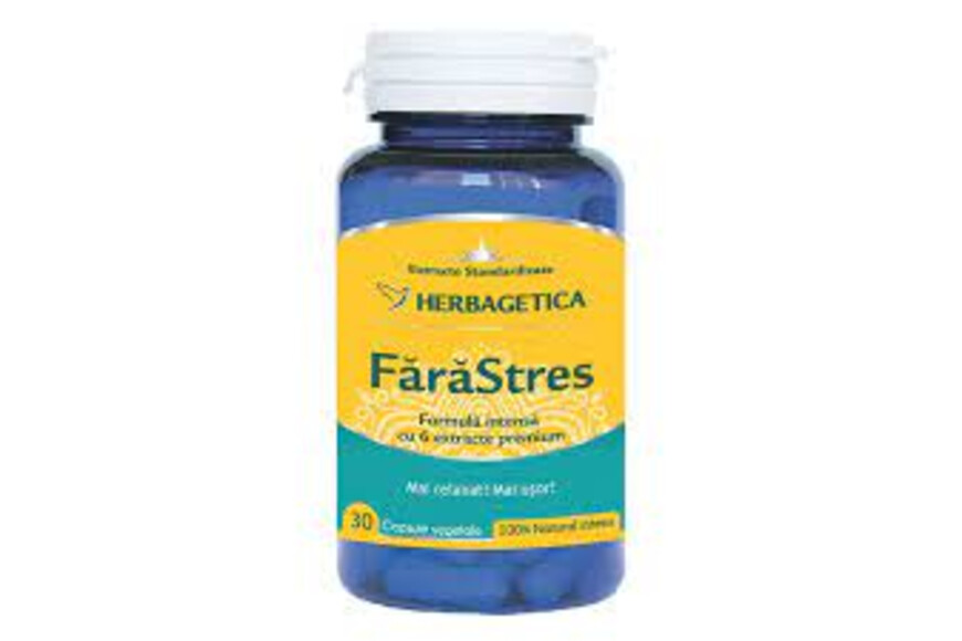 Fara Stres, 30 capsule, Herbagetica
