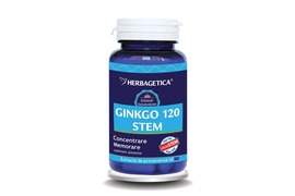 Ginkgo 120 Stem, 60 capsule, Herbagetica 