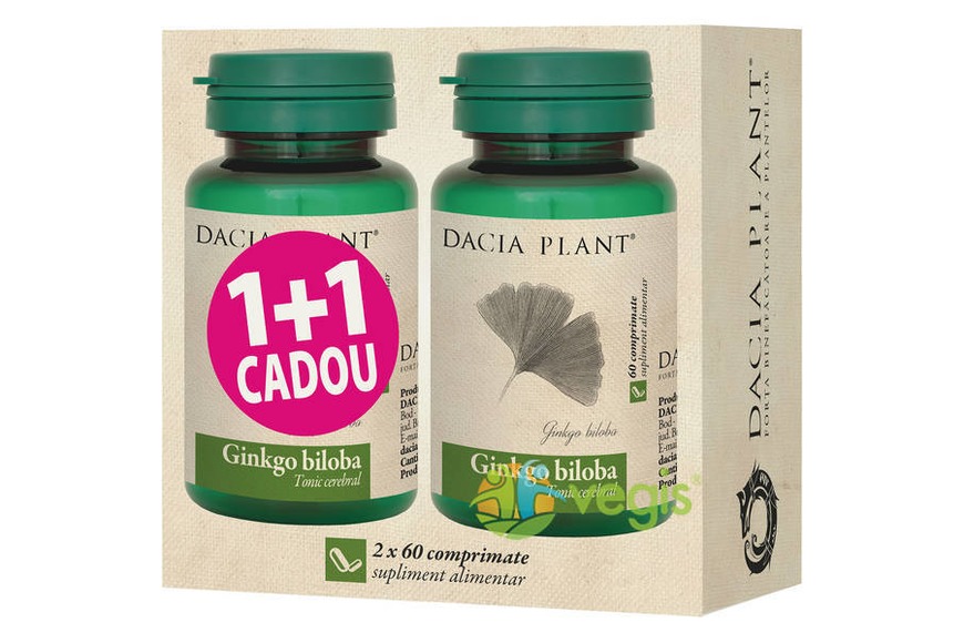 Ginkgo Biloba 60cpr Oferta 1+1