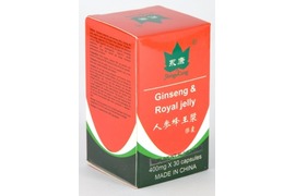 Ginseng + Royal Jelly, 30 capsule, Yongkang International China 