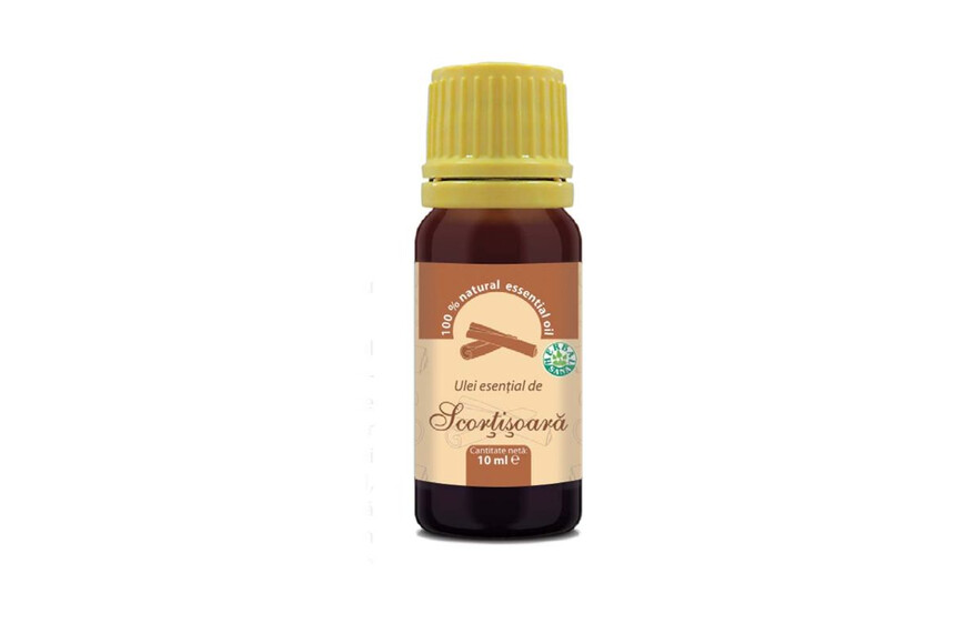 Ulei esential de scortisoara 100% pur, 10 ml, Herbavit