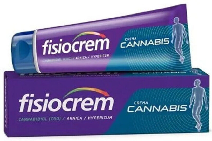 Crema cu cannabidol, arnica si hypericum Fisiocrem Cannabis, 60 g, Uriach