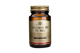 Vitamina B6 50 mg, 100 tablete, Solgar