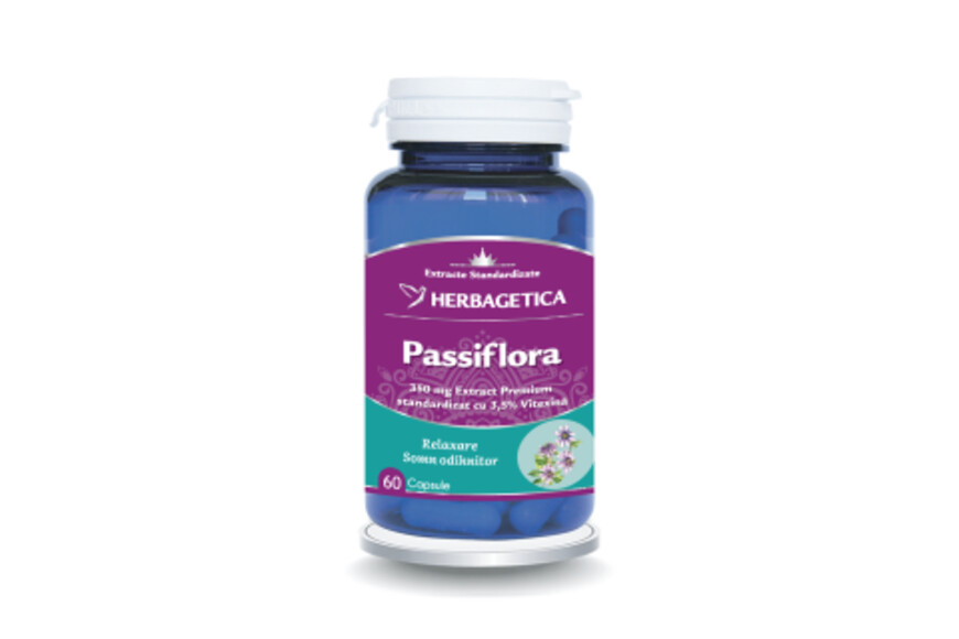Passiflora, 60 capsule, Herbagetica