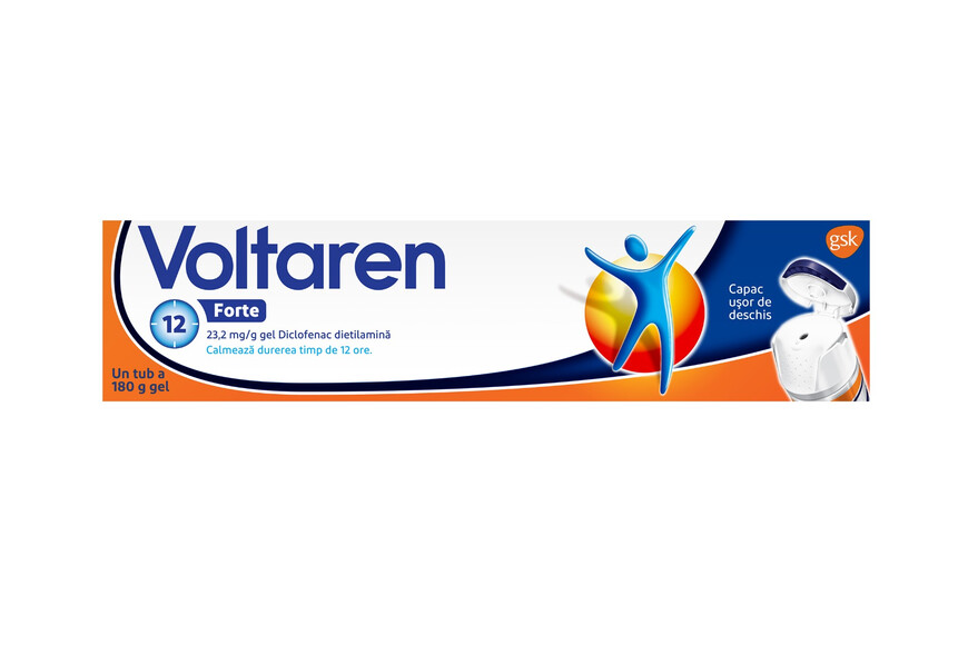 Voltaren Forte 23.2 mg/g gel, 180g, GSK