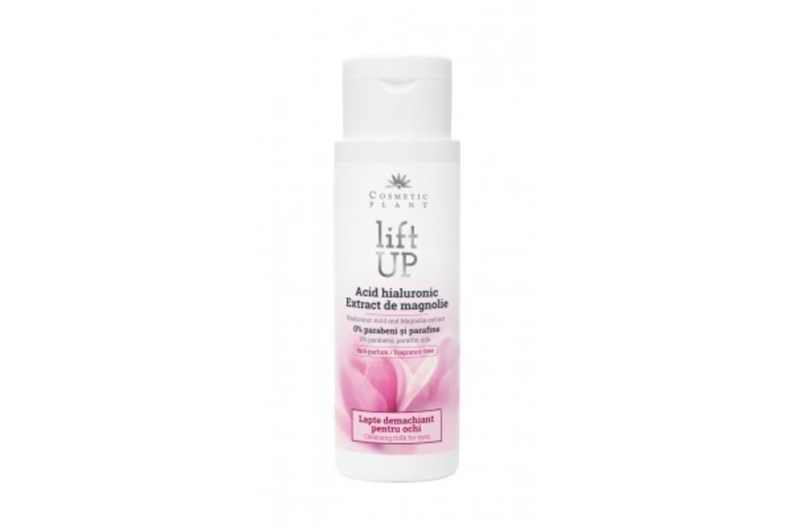 Lapte demachiant pentru ochi si buze, 150 ml, Cosmetic Plant