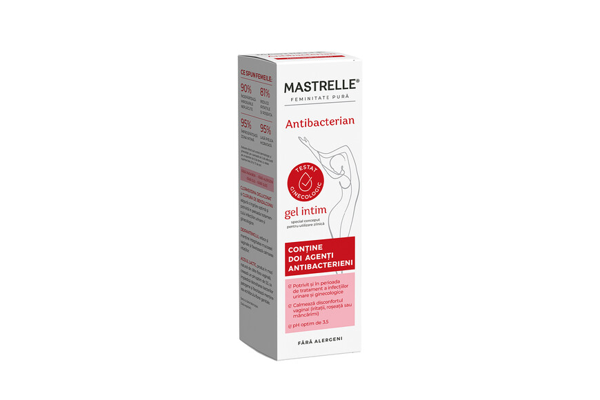 Gel intim antibacterian Mastrelle, 200 ml, Fiterman