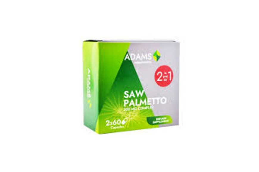 Saw Palmetto 500mg Oferta 1+1 Adams Vision