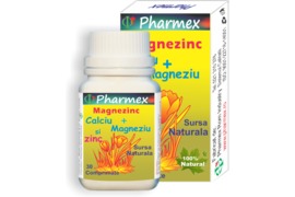 Magnezinc Calciu + magneziu si zinc, 30 comprimate, Pharmex 