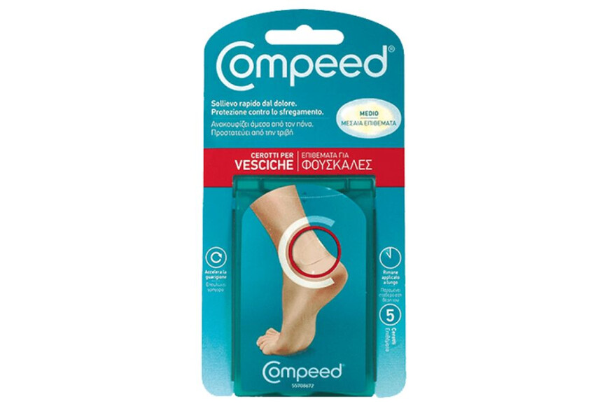 Plasturi medii pentru basici Blister Medium, 5 bucati, Compeed