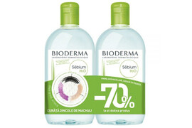 Solutie micelara Sebium, H2O, 500+ 500ml, oferta -70% al doilea produs, Bioderma
