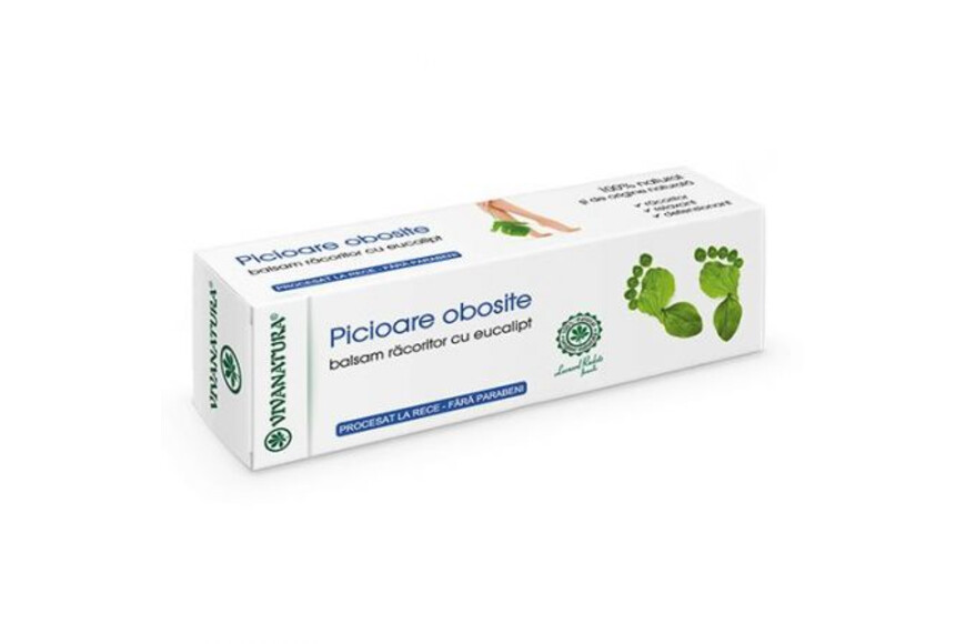 Balsam pentru picioare obosite, 75 ml, Vivanatura