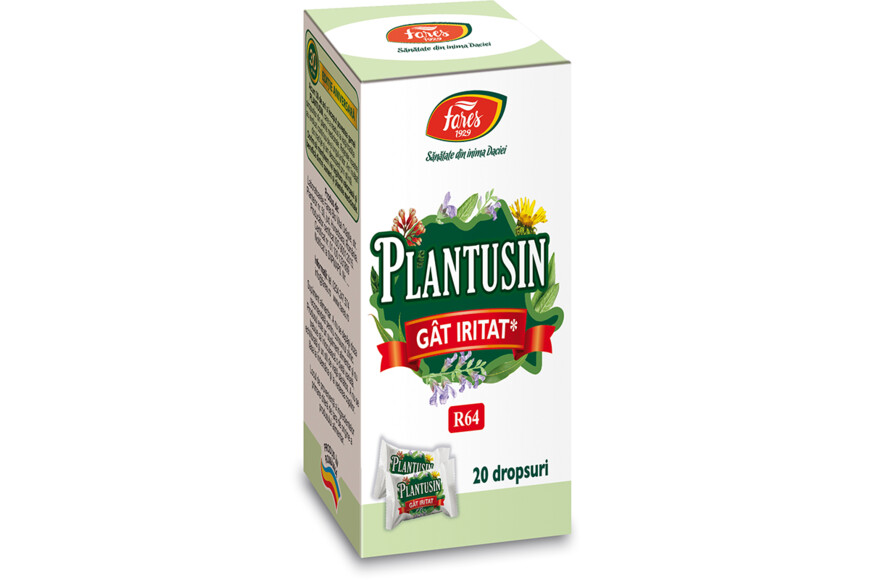 Plantusin Gat Iritat, 20 dropsuri, Fares