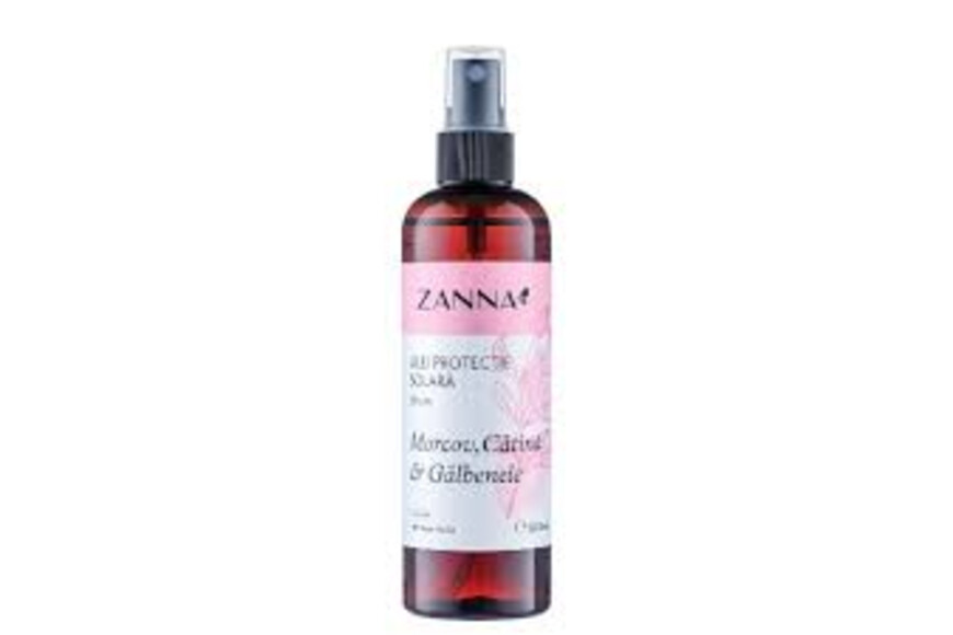 Ulei de Plaja cu Ulei de Morcov, Catina si Galbenele SPF20 150ml, Zanna