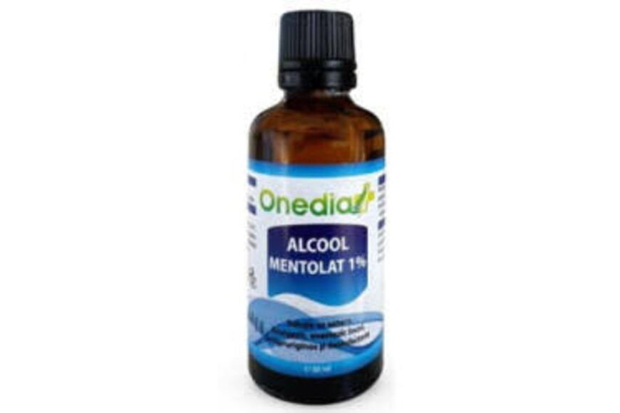 Alcool Mentolat 1% 50ml, Onedia