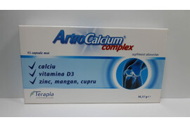 ArtroCalcium Complex, 15 capsule, Terapia