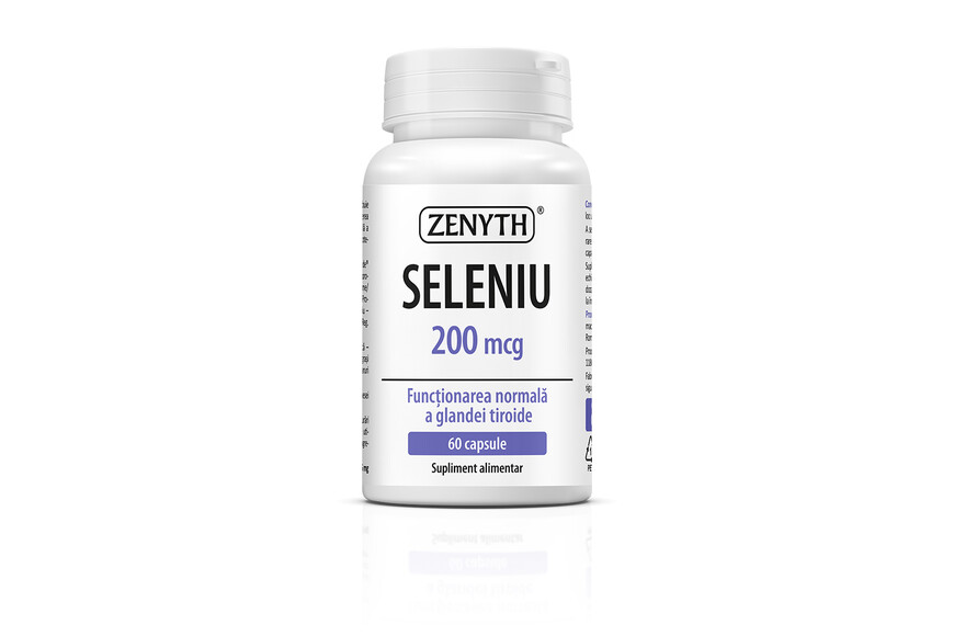 Seleniu 200 mcg, 60 capsule, Zenyth