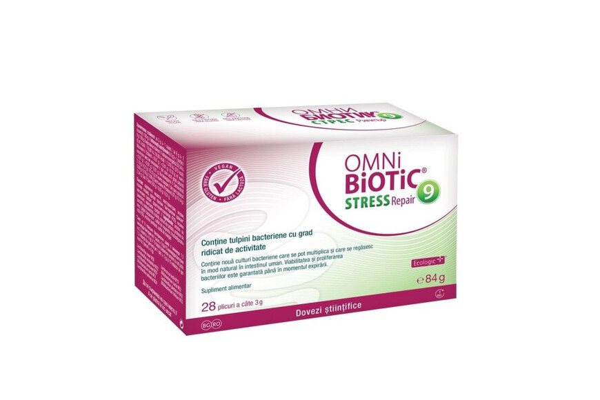 Omni Biotic Stress Repair, 28 plicuri, Institut AllergoSan.
