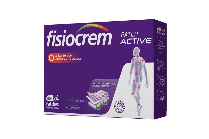 Plasturi Fisiocrem Active Patch, 4 bucati, Uriah