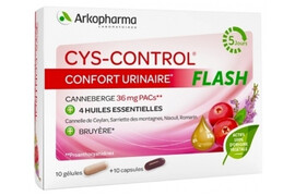 CYS-Control Flash, 10 capsule moi + 10 capsule vegetale, Arkopharma