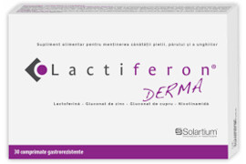 Lactiferon Derma, 30 comprimate, Solartium