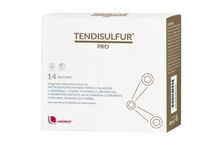 Tendisulfur Pro, 14 plicuri, Laborest Italia