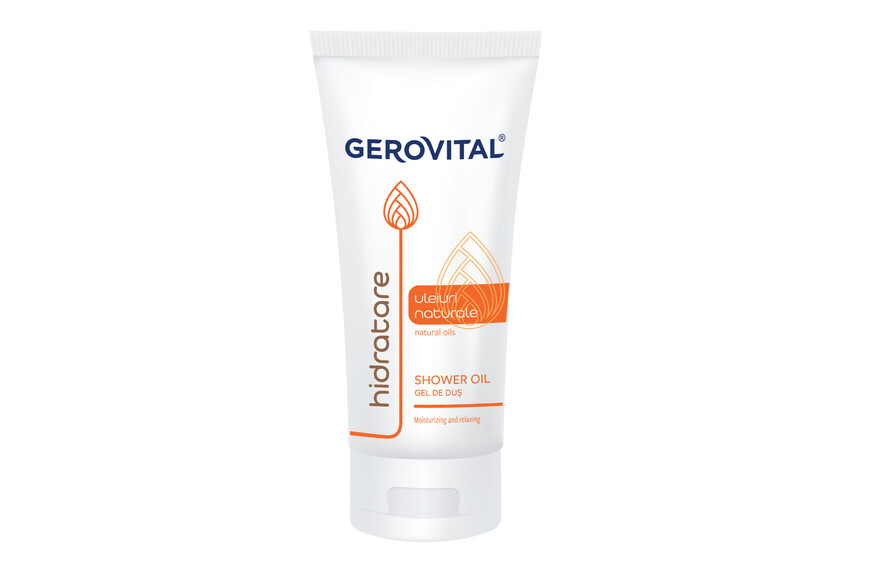 Gel De Duş Uleiuri Naturale 100 ml, Gerovital