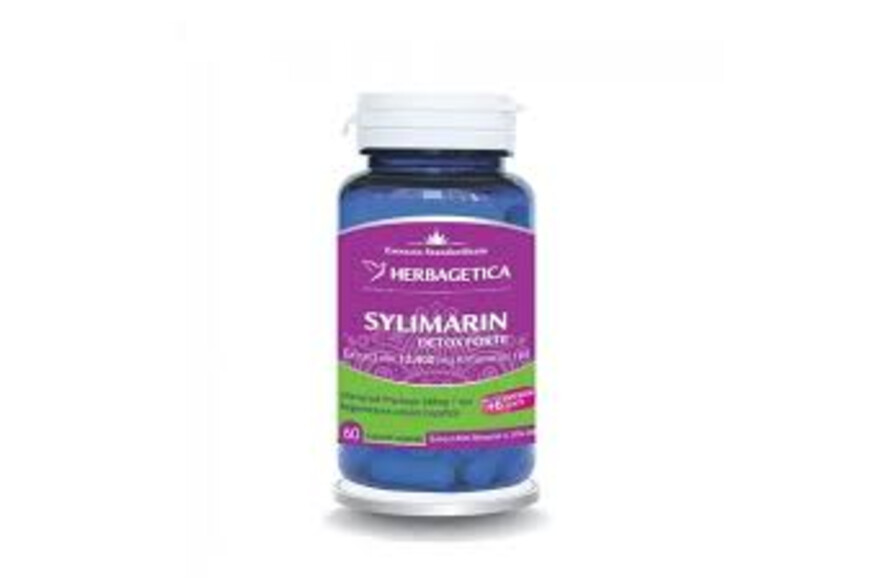 Silymarin Detox Forte, 60 capsule, Herbagetica