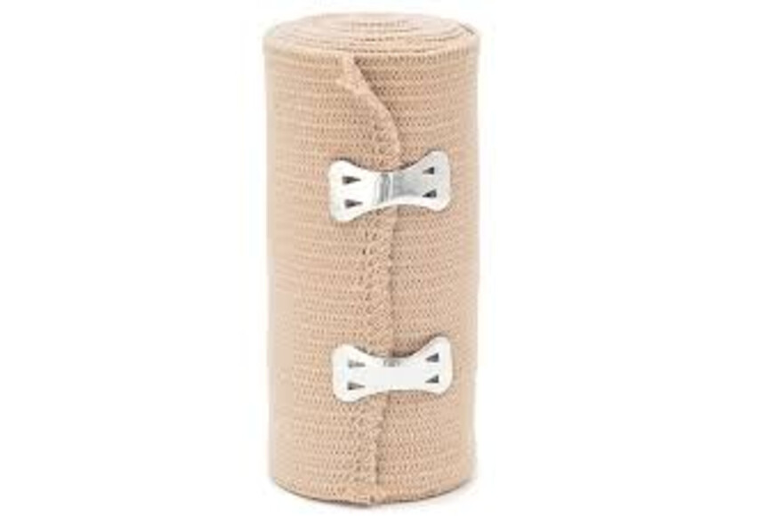 Bandaj elastic cu clema, 15cm x 4.5m, 1 bucata, Geomed