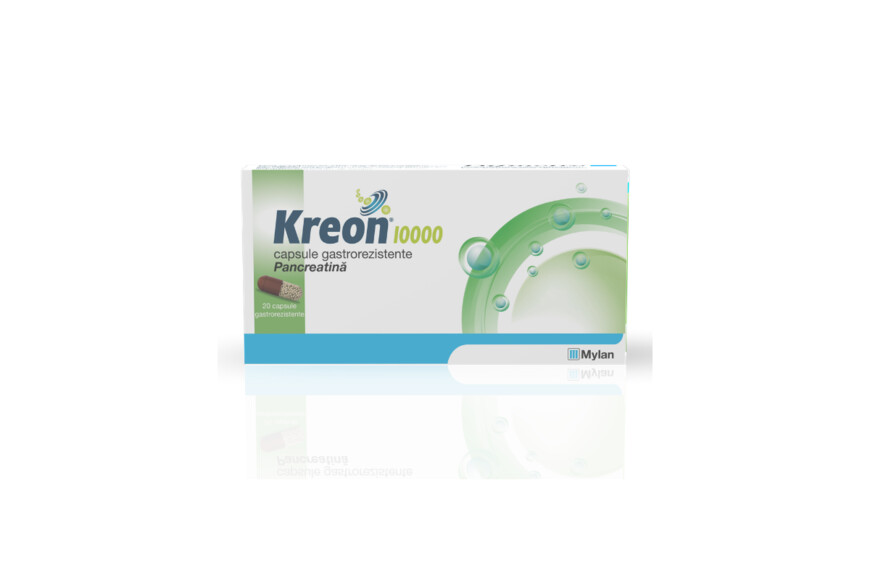 Kreon, 10000, 20 capsule gastrorezistente, Viatris
