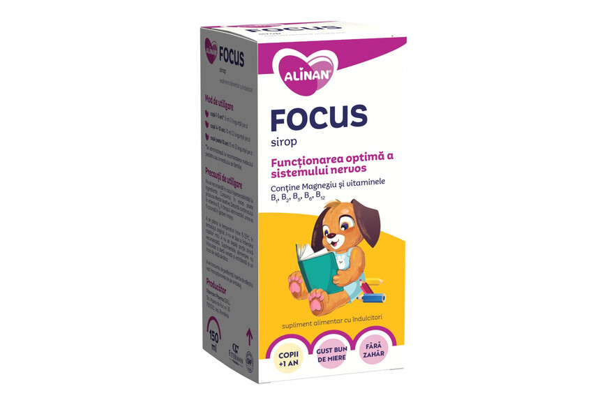 Alinan Focus Sirop 150ml,  Fiterman Pharma