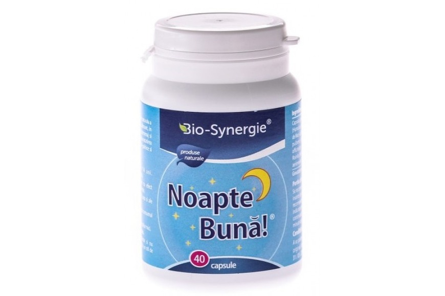 Noapte Buna Bio-Synergie, 40 capsule, Lab. Le Beau 