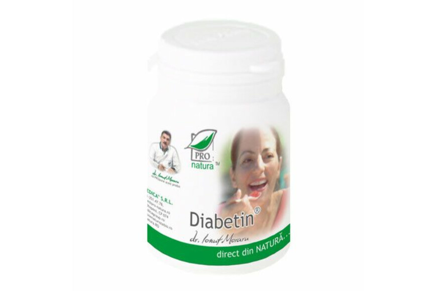 Diabetin, 60 capsule, Pro Natura
