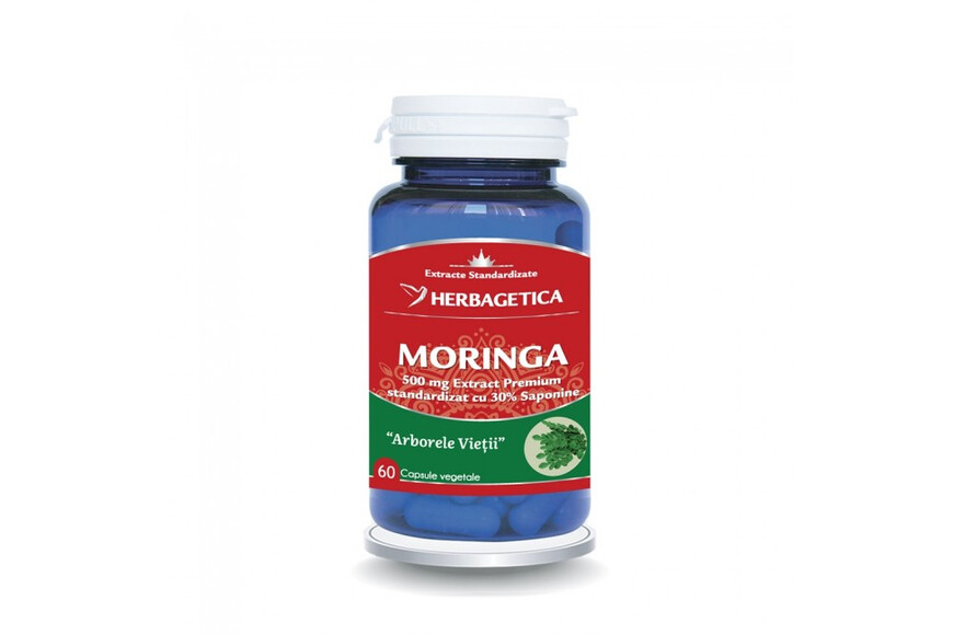Moringa, 60 Capsule, Herbagetica