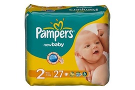 Scutece Pampers new Baby 2 Mini, 3-6 kg, 27 buc