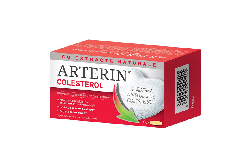 Arterin Colesterol, 90 comprimate filmate, Perrigo