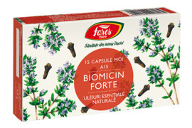 Biomicin Forte, A15, 15 capsule, Fares