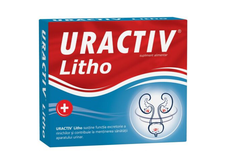 Uractiv Litho, 30 capsule, Terapia