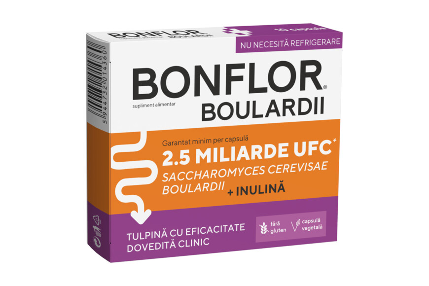 Bonflor Boulardii, 10 capsule, Fiterman