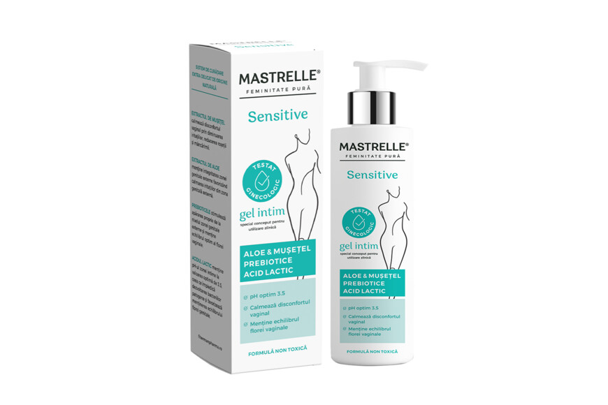 Mastrelle Sensitive Gel Intim Aloe+ Musetel 200ml, Fiterman Pharma