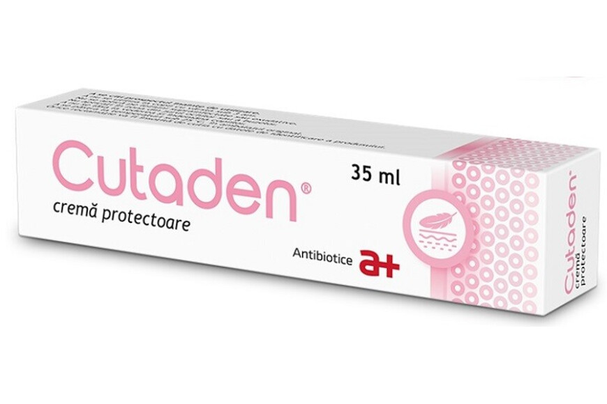 Cutaden crema protectoare, 35 ml, Antibiotice SA