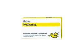 Protectis comprimate cu aroma de Capsuni, 10 Tablete, Ewopharma