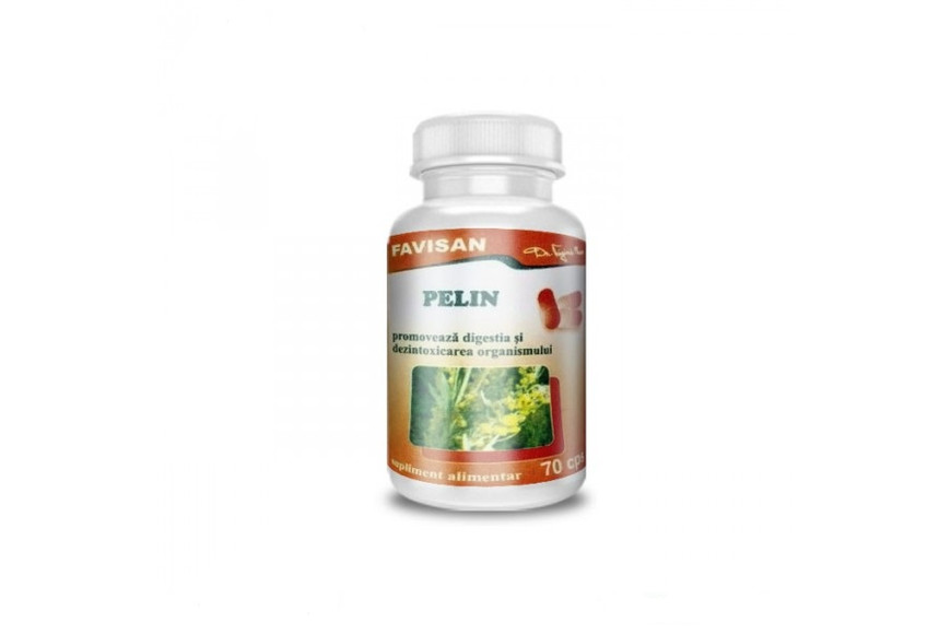 Pelin, 70 capsule, Favisan