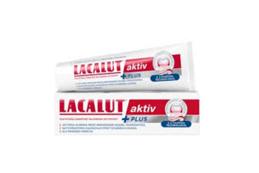 Pasta de dinti, Aktiv Plus, Lacalut, 75 ml, Multicolor