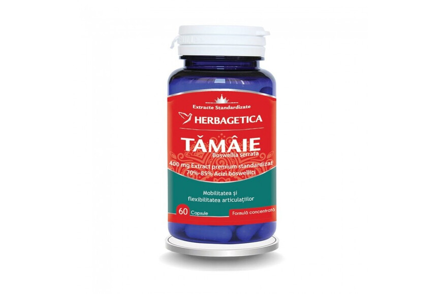 Tamaie Boswellia Serata, 60 capsule, Herbagetica