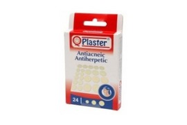 Plasture antiacneic si antiherpetic Qplaster, 24 bucati